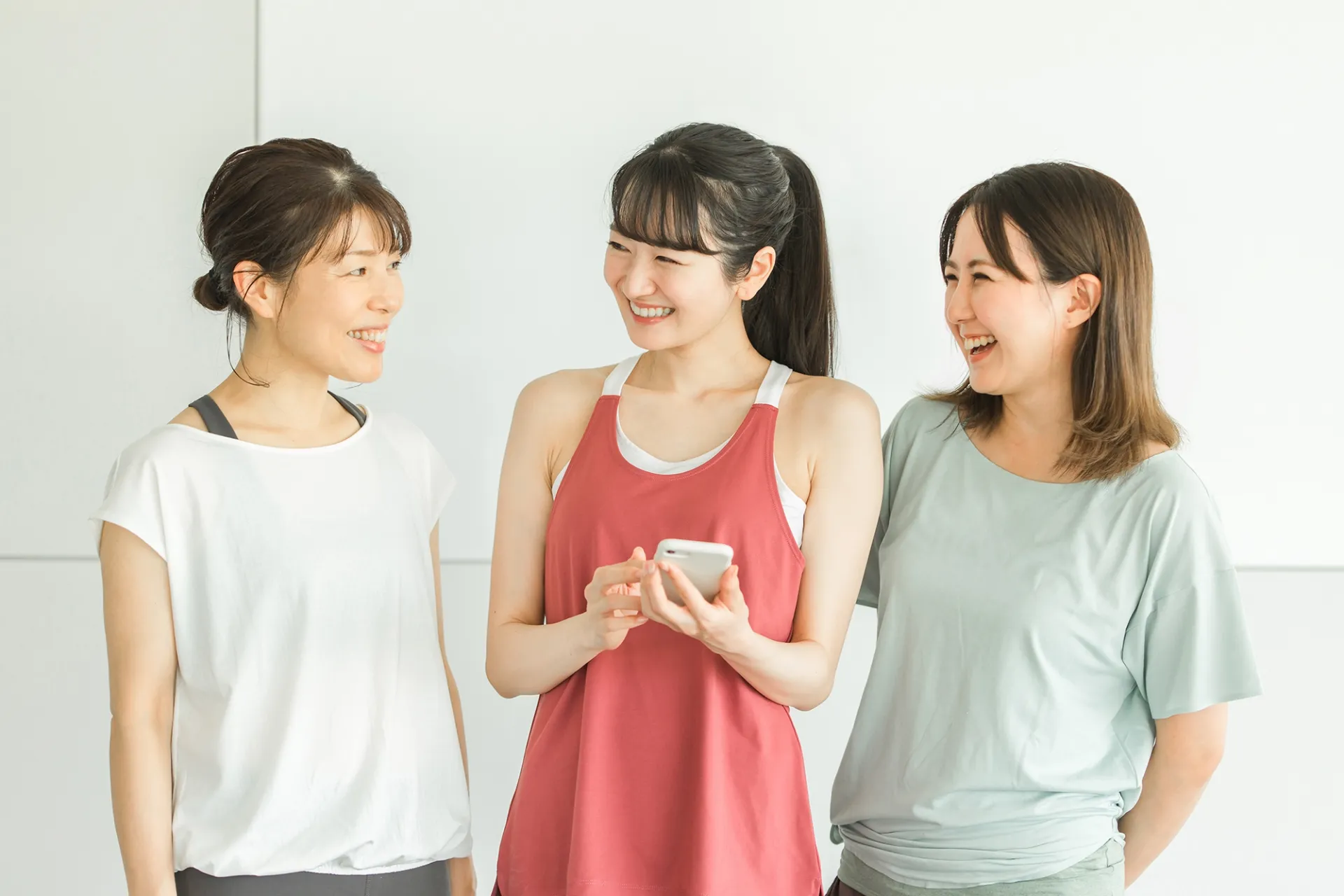 フィットネスジムに通う会員